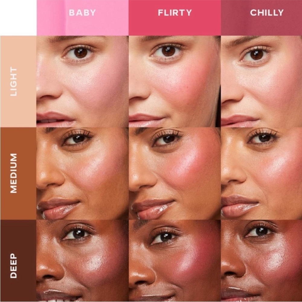 Saie Mini Dew Blush Trio Set - Picture 3 of 3